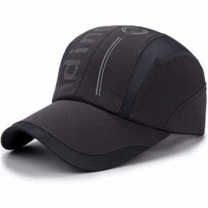 Baseball Caps Quick Dry Sports Cap Unisex Sun Hat Summer UV Protection Outdoor Cap - Rose - CJ18T9UMK44 $7.58