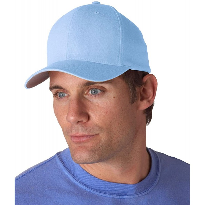 Baseball Caps Wooly 6-Panel Cap - Carolina Blue - CS11DTVCHSR $16.35