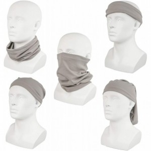 Skullies & Beanies Multifunctional dustproof Windproof Protection Breathable - Light Gray - CA19030SYEL $10.32