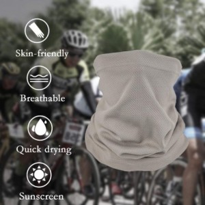 Skullies & Beanies Multifunctional dustproof Windproof Protection Breathable - Light Gray - CA19030SYEL $10.32