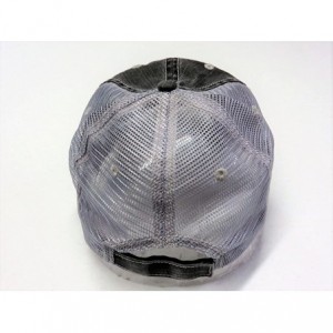 Baseball Caps Glitter Paw Print Grey Distressed Look Trucker Cap Sports School - Royal Blue Glitter Paw Print - CI18723S5L9 $...