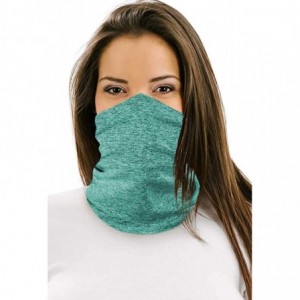 Balaclavas Face Cover Carbon Filter Bandanas Neck Gaiter Headbands Workout Sports Scarf 2-Pack - Green - CM1987WDMDC $28.18