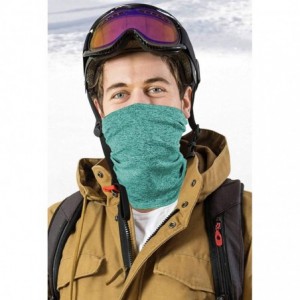 Balaclavas Face Cover Carbon Filter Bandanas Neck Gaiter Headbands Workout Sports Scarf 2-Pack - Green - CM1987WDMDC $28.18