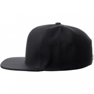 Baseball Caps Classic Snapback Hat Custom A to Z Initial Raised Letters- Black Cap White Black - Initial K - CG18G4AAQWZ $16.97