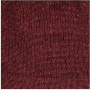 Skullies & Beanies 100% Alpaca Wool Knit Beanie Cap with Ear Flaps- Chullo Hat Women Men- One Size - Flecked Burgundy - CK189...