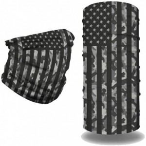 Balaclavas American Bandanas Balaclava Protection - 2 Pack- American Flag & Cool Fog - CT197UUUQLQ $22.29