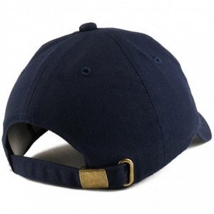Baseball Caps Mami Embroidered Low Profile Soft Cotton Dad Hat Cap - Navy - CV18D557EYL $21.09