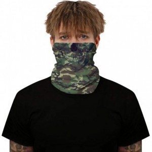 Balaclavas 3D Seamless Face Mask Rave Bandana for Men Women Neck Gaiter Scarf Dust Wind Balaclava Headwear - CH197TYIKH4 $22.22