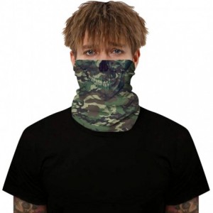 Balaclavas 3D Seamless Face Mask Rave Bandana for Men Women Neck Gaiter Scarf Dust Wind Balaclava Headwear - CH197TYIKH4 $12.14