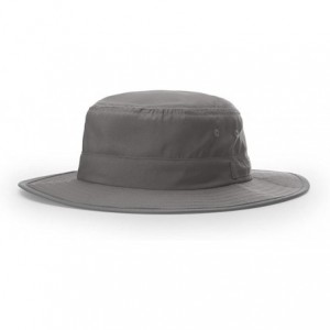 Sun Hats Wide Brim Boonie Fishing Hunting Cap Bucket Sun HAT - Charcoal - C4187446EIK $21.77