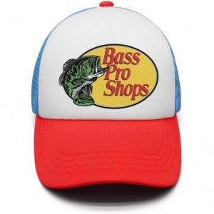 Baseball Caps Street Dancing Adjustable Mesh Unisex Fishing-Fish-Bass-Pro-Shops-Logo-Trucker Hat Caps - Fishing Fish Bass-36 ...