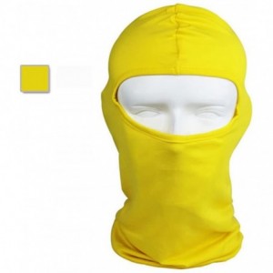 Balaclavas Ultra thin headband Bicycle Balaclava Protection - yellow - CU11SNMT3GB $13.27