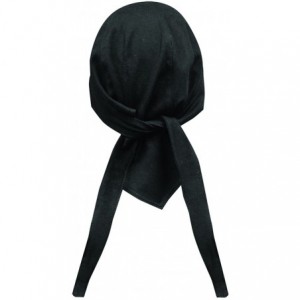 Baseball Caps Capsmith Select Platinum Edition Black Doo Rag Skull Cap HeadwrapSweatband - C811ZVUMMED $23.40