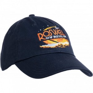 Baseball Caps Roswell- NM Tourism - Funny Alien Extraterrestrial UFO Saucer Men Women Baseball Cap Dad Hat Navy Blue - C018XH...