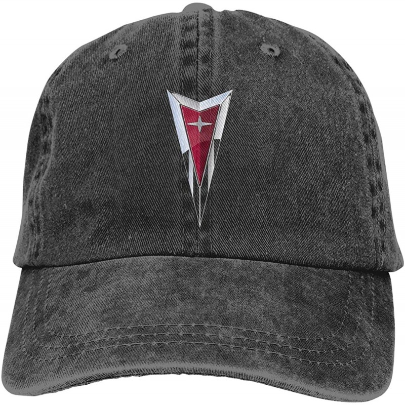 Skullies & Beanies Personalized Pontiac Auto Logo Fashion Hat Cap for Man Black - Black - C818SSST3S8 $10.93