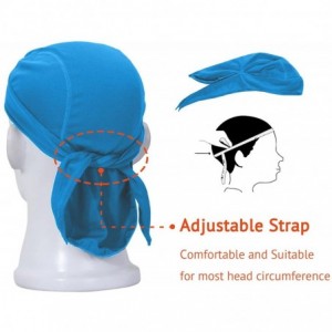 Skullies & Beanies Bicycle Running mask doo rag Skull Cap Skull hat Pack of 3 - Set 3 - C617YXSW649 $11.66