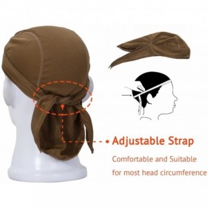 Skullies & Beanies Bicycle Running mask doo rag Skull Cap Skull hat Pack of 3 - Set 3 - C617YXSW649 $11.66