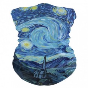 Headbands Starry-Night Face Mask UV Sun Mask Dust Wind Neck Gaiter Magic Bandana - as color 3 - CL197S2TSS7 $16.17