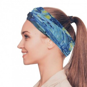 Headbands Starry-Night Face Mask UV Sun Mask Dust Wind Neck Gaiter Magic Bandana - as color 3 - CL197S2TSS7 $16.17