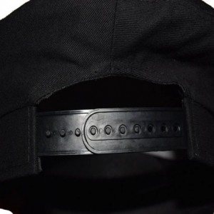 Baseball Caps Admiral Captain Yacht Hat Snapback Gold Embroidery Anchor Skippers Cap for Party - Black 2 - CY18EAA50E7 $14.48