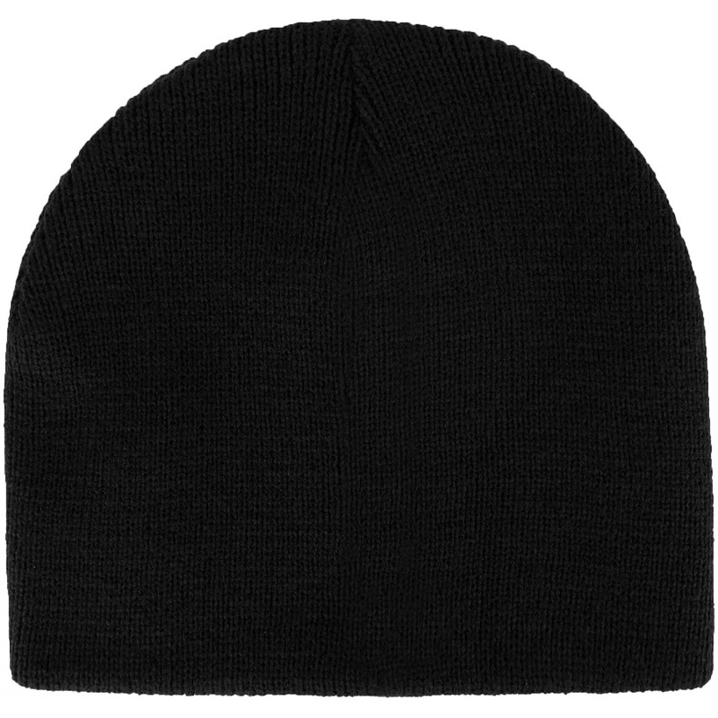 Skullies & Beanies Men's Reversible Beanie - Navy Heather - CQ18A0L8ZUX $9.87