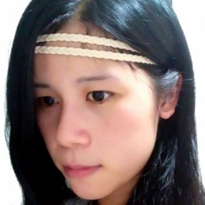 Headbands Fashion Women Girls Leather Woven Hair Band Double Braided Headband (navy blue) - navy blue - CJ11S3Q4GRN $7.87