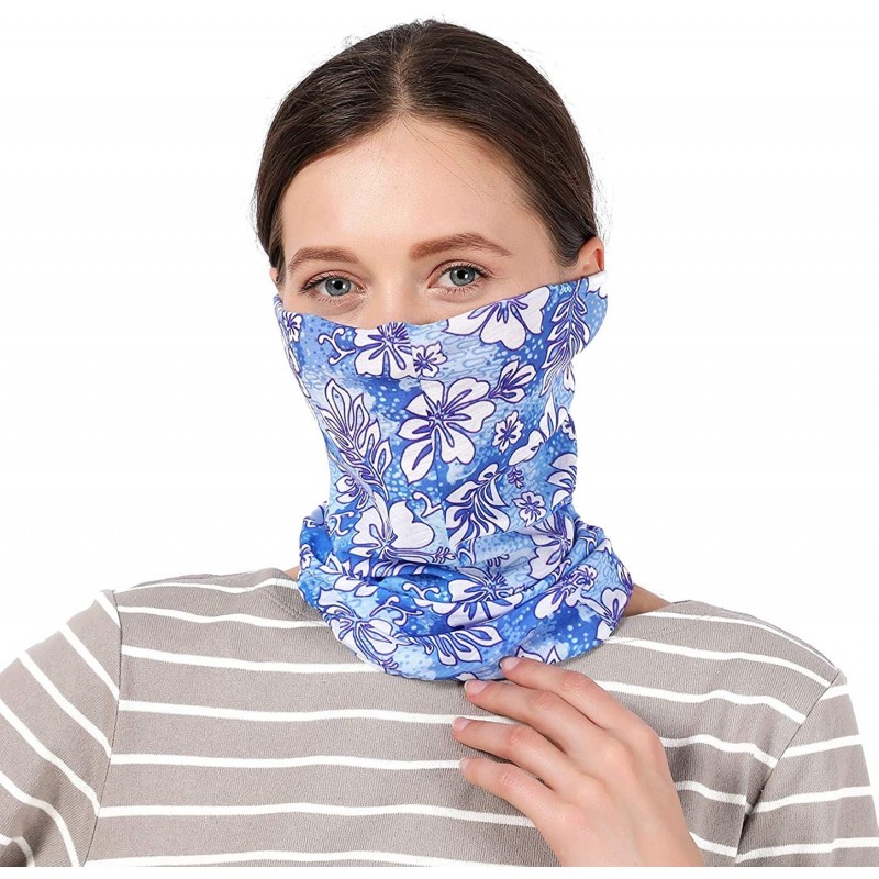 Balaclavas Summer Balaclava Womens Neck Gaiter Cooling Face Cover Scarf for EDC Festival Rave Outdoor - Br1 - CR198W3ZO9I $12.59