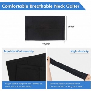 Balaclavas Summer Balaclava Womens Neck Gaiter Cooling Face Cover Scarf for EDC Festival Rave Outdoor - Br1 - CR198W3ZO9I $12.59