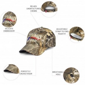 Baseball Caps Donald Trump 2020 Hat Keep America Great Embroidered MAGA USA Adjustable Baseball Cap - E-3-camo - CT18SZO459N ...