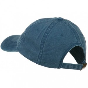 Baseball Caps Captain Embroidered Low Profile Washed Cap - Navy - C311MJ3UJV3 $19.77