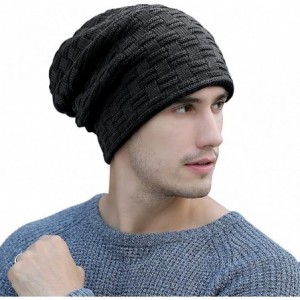 Skullies & Beanies muco Womens Beanie Knitted Beanies - Black - CW189NH3W2R $11.11