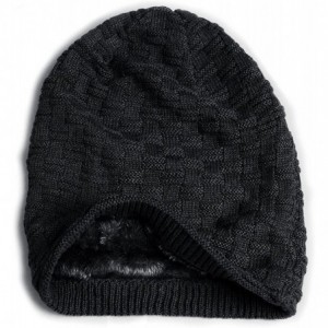 Skullies & Beanies muco Womens Beanie Knitted Beanies - Black - CW189NH3W2R $11.11