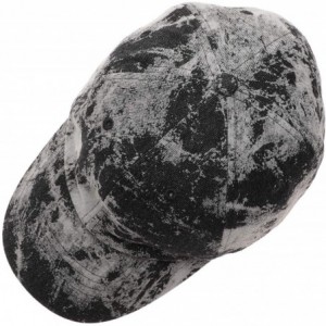 Baseball Caps Casual 100% Cotton Denim Baseball Cap Hat with Adjustable Strap. - Tie Dyed-black - CF196WH3YT2 $14.68
