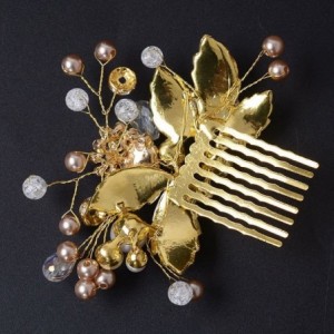 Headbands Women Hair Jewelry for Wedding Pearl Headpiece Hair Combs - FS126 - C812N7WGUGA $9.86