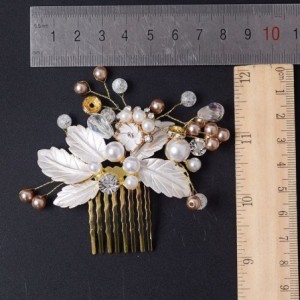 Headbands Women Hair Jewelry for Wedding Pearl Headpiece Hair Combs - FS126 - C812N7WGUGA $9.86