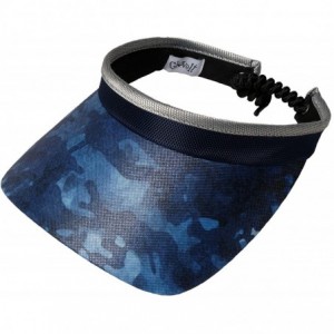 Visors Coil Bling Golf Visor - Blue Camo - CK18I2WWZ9K $10.57