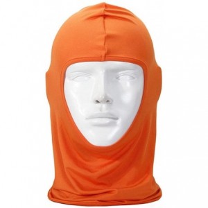 Balaclavas Balaclava Face Mask Windproof Ski Mask Face Cover for Cold Weather - Orange - CI11NCKCV3L $9.87