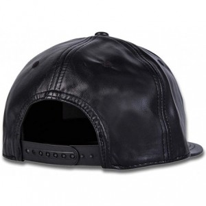 Baseball Caps Fashion Snapback Hat Hip Hop Cap Flat Brim Baseball Cap Adjustable Dad Hat Trunker Hat Unisex - W09-black - C51...