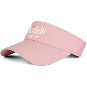 Visors Sports Visor Hats Michelob-Ultra- Men Women Sport Sun Visor One Size Adjustable Cap - Pink-19 - CL18WHRC3IW $16.94