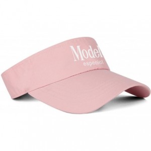 Visors Sports Visor Hats Michelob-Ultra- Men Women Sport Sun Visor One Size Adjustable Cap - Pink-19 - CL18WHRC3IW $16.94