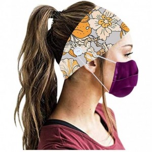 Headbands Elastic Headbands Workout Running Accessories - B-4 - C9198487300 $19.84
