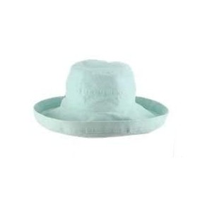 Sun Hats Women's Cotton Hat with Inner Drawstring and Upf 50+ Rating - Aqua - C51130G37C1 $26.08