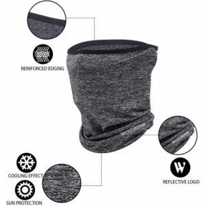 Balaclavas Ice Silk Breathable Balaclava- Versatile Face Mask Neck Gaiter- Riding Running Headwear for UV Wind Dust - CS18Q7I...