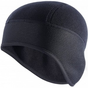 Skullies & Beanies Helmet Liner Skull Cap Beanie - Thermal Fleece Windproof Ski Hat Ear Cover Warmers - Fits Under Helmets - ...