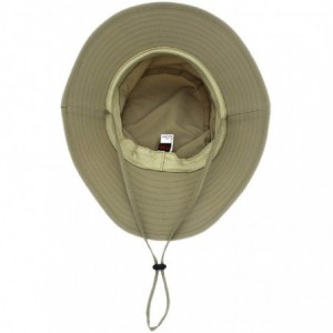 Sun Hats Women Lightweight Safari Sun Hat Quick Dry Fishing Hat with Strap Cool - Dark Khaki - C718G0X783C $17.61