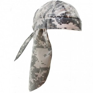 Skullies & Beanies Skull Desert Beige Green Digital Camo Bandana Cap Hat with Tie & Full Neck Protection - C018EG8DZD3 $14.86