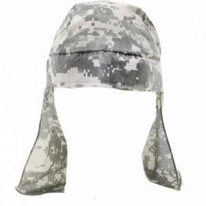 Skullies & Beanies Skull Desert Beige Green Digital Camo Bandana Cap Hat with Tie & Full Neck Protection - C018EG8DZD3 $14.86