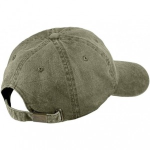 Baseball Caps Shalom Dove Embroidered Cotton Washed Baseball Cap - Khaki - CD12KMEQVX5 $21.32