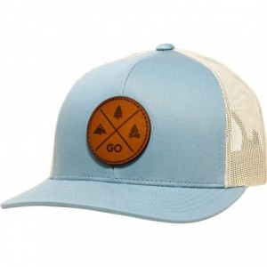 Baseball Caps Trucker Hat - GO Outdoors - Sky Blue - CB18GOHT63X $56.18