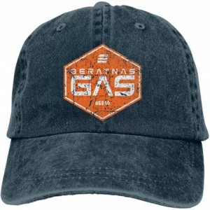 Baseball Caps Beratnas Gas Adjustable Baseball Cap- Adult - Navy - CI18WO3WUD7 $28.76